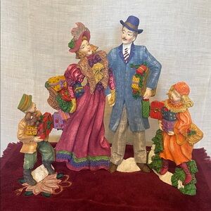 Colorful holiday  Family door stop